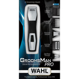 Wahl home products groomsman pro baardtrimmer (zwart zilver)