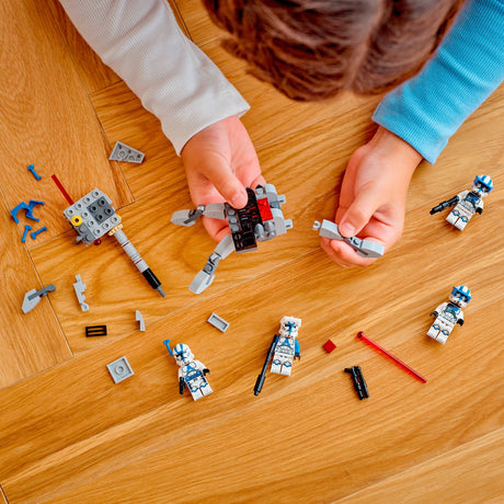 Lego star wars 501st clone troopers battle pack bouwbaar speelgoed met minifiguren - 75345