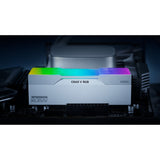 Klevv 32 gb ddr5-6000 (2x 16 gb) kit werkgeheugen (wit, kd5agu880-60a300j, cras v rgb, xmp 3.0, expo)