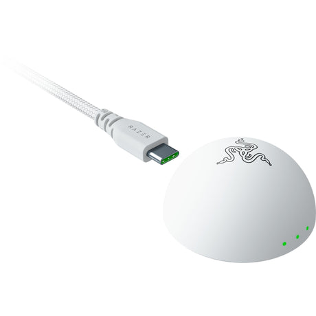 Razer deathadder v4 pro gaming muis (wit, tot 45.000 dpi, 8000 hz)