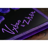 8bitdo arcade controller - transparent purple signature edition (paars transparant, 2.4 ghz bluetooth usb, nintendo switch 1 + 2, pc)