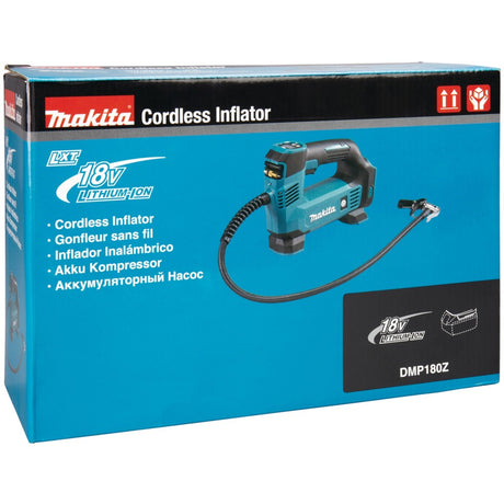 Makita luchtpomp dmp180z (blauw zwart, accu en lader niet inbegrepen)