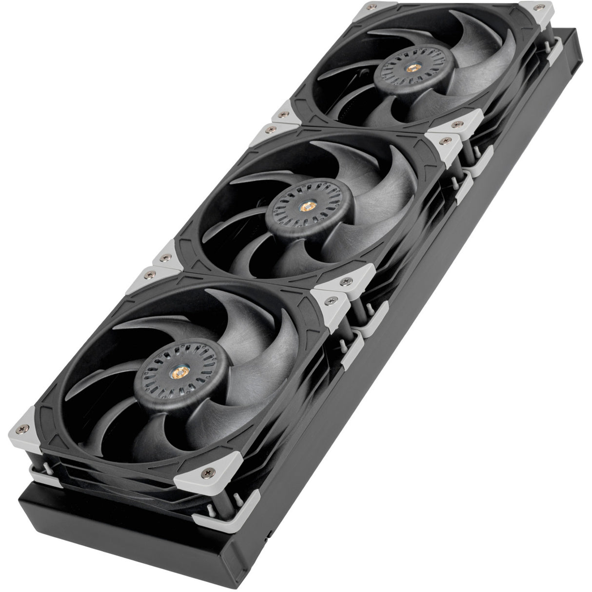 Silverstone xe420 waterkoeling (zwart zilver)