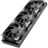 Silverstone xe420 waterkoeling (zwart zilver)