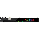 Creative sound blasterx ae-5 plus geluidskaart (zwart, rgb leds)