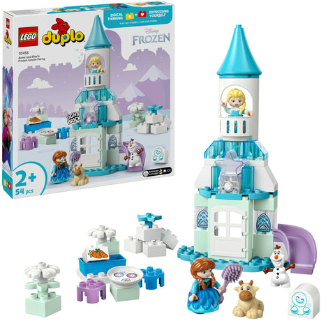Lego duplo ǀ disney anna en elsa's frozen kasteelfeest set - 10455