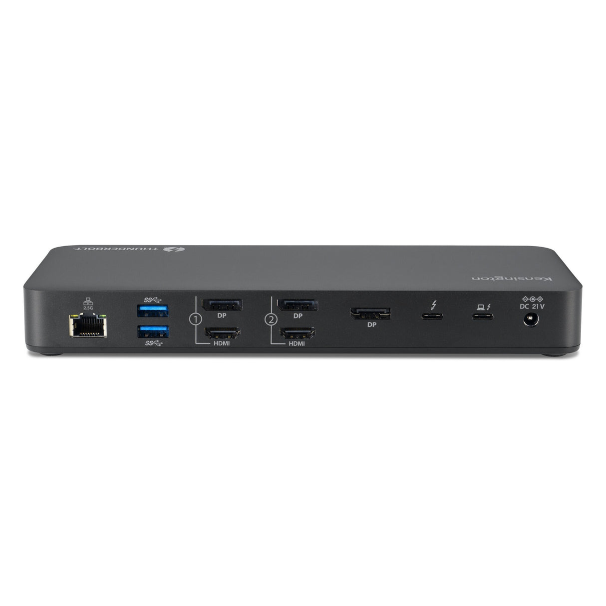 Kensington sd5920t eq thunderbolt 4 quad 4k hybrid dock met displaylink technology dockingstation (zwart)