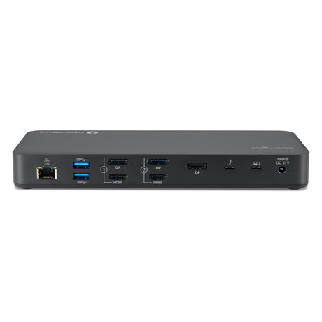 Kensington sd5920t eq thunderbolt 4 quad 4k hybrid dock met displaylink technology dockingstation (zwart)
