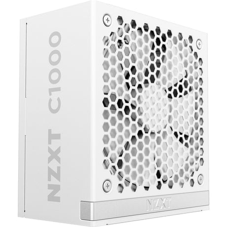Nzxt c1000 gold atx 3.1 modulaire 1000 watt voeding (wit, 1x 12v-2x6, 3x pcie)
