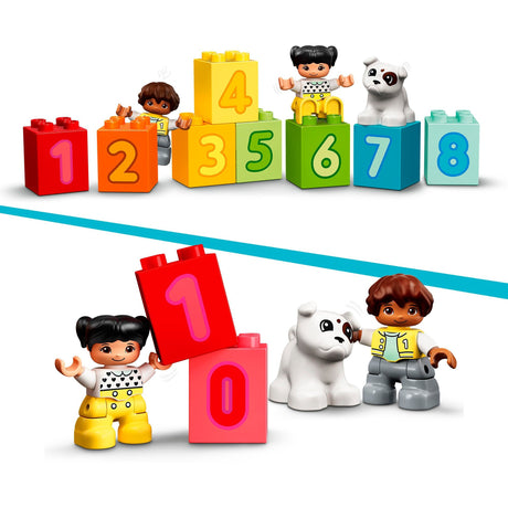 Lego duplo getallentrein educatief speelgoed voor peuters 10954