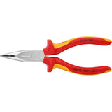 Knipex 25 26 160 radiotang gebogen + zijsnijder 160mm vde