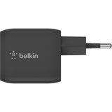 Belkin boostcharge pro 2-poorts usb-c gan-wandlader met pps (45 w) (zwart)
