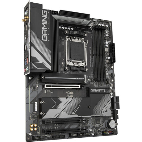 Gigabyte b650 gaming x ax v2 socket am5 moederbord (zwart grijs, raid, 2.5 gb-lan, wlan, bt, sound, atx)