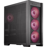 Asus tuf gaming gt302 argb midi tower behuizing (zwart | 2x usb-a | 1x usb-c | rgb | tempered glass)