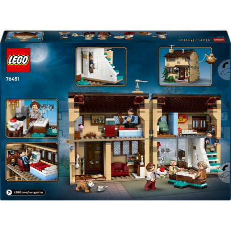 Lego harry potter ligusterlaan: bezoek van tante margot bouwpakket - 76451