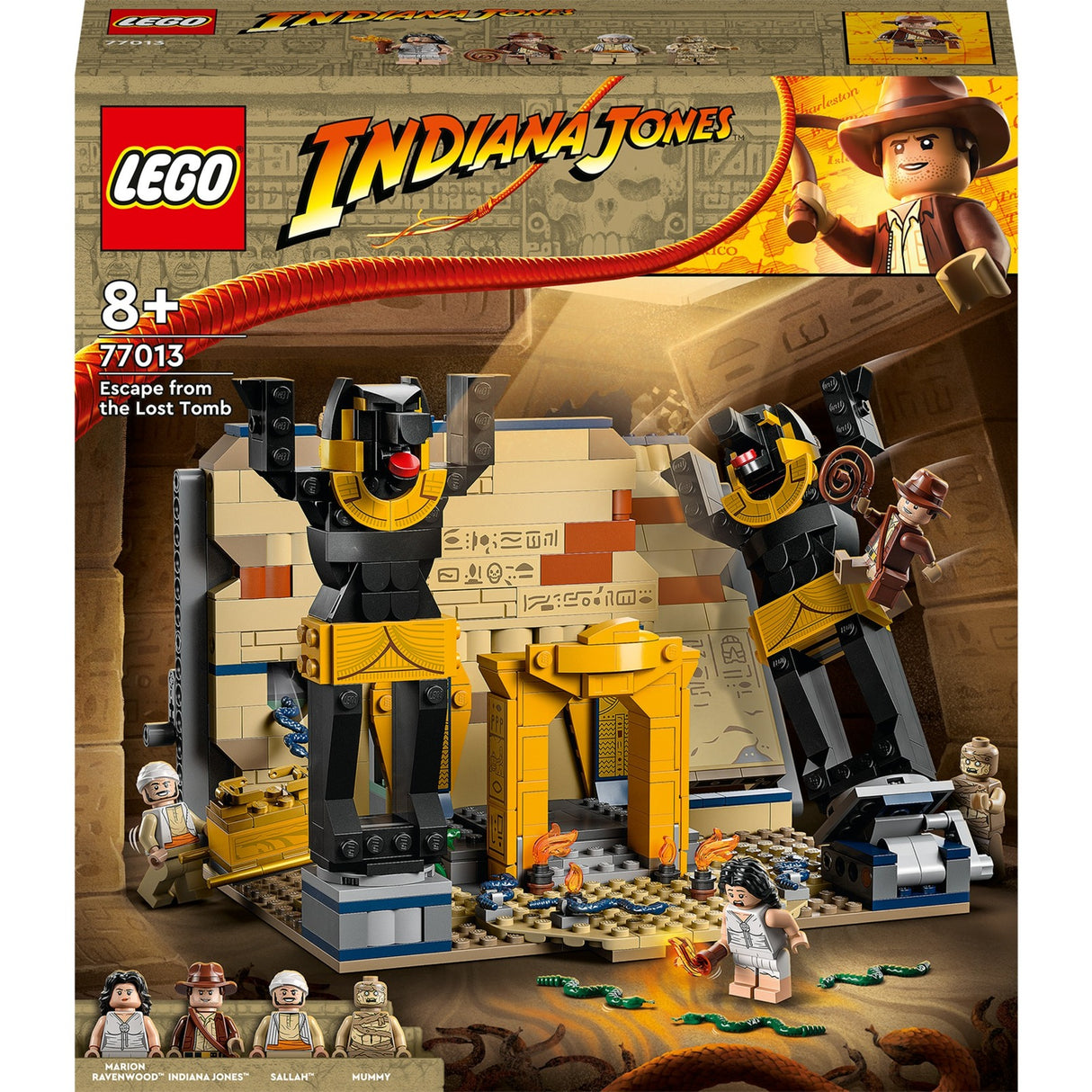 Lego indiana jones - ontsnapping uit de verborgen tombe constructiespeelgoed (77013)