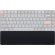 Keychron silicone palm rest voor k3 k3 pro k3 max k7 k7 pro polssteun (zwart, low profile)