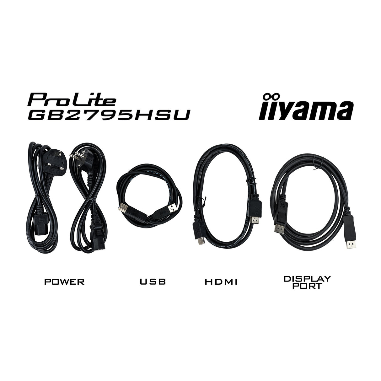 Iiyama g-master gold phoenix gb2795hsu-b1 27 gaming monitor (zwart, hdmi, displayport, 4x usb-a, 280 hz)