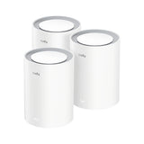 Cudy ax1800 gigabit mesh wi-fi 6 system (3-pack) mesh router (wit)