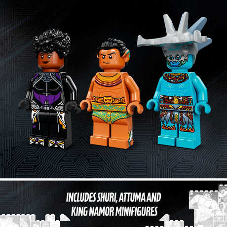 Lego marvel super heroes 76213 koning namor’s troonzaal
