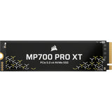 Corsair mp700 pro xt 4 tb ssd (zwart, pcie gen5 x4 nvme 2.0, m.2 2280, 3d tlc nand)