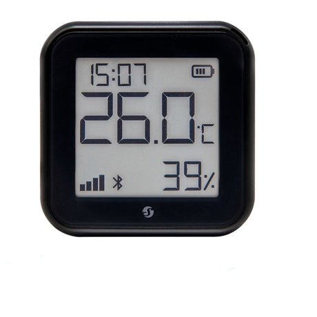 Shelly plus h t gen3 melder (zwart (mat))