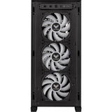 Asus tuf gaming gt302 argb midi tower behuizing (zwart | 2x usb-a | 1x usb-c | rgb | tempered glass)