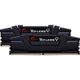 G.skill 16 gb ddr4-3600 (2x 8 gb) kit werkgeheugen (zwart, f4-3600c18d-16gvk, ripjaws v, xmp)