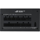 Asus rog strix gold aura edition modulaire 1200 watt voeding (zwart, 1x 12vhpwr, 4x pcie)