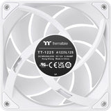 Thermaltake ct120 ex argb sync pc cooling fan snow (3-fan pack) case fans (wit, 3 stuks, 120 x 120 x 25 mm, pwm)