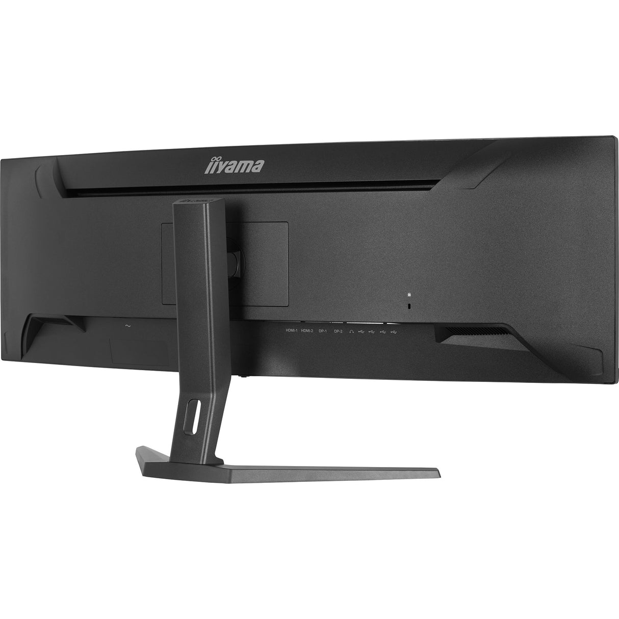 Iiyama prolite xcb4594dqsu-b1 44.5 curved ultrawide monitor (zwart (mat), hdmi, displayport, usb, audio)