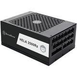 Silverstone hela 2500r 2500 watt voeding (zwart, 4x 12v-2x6, 7x pcie)