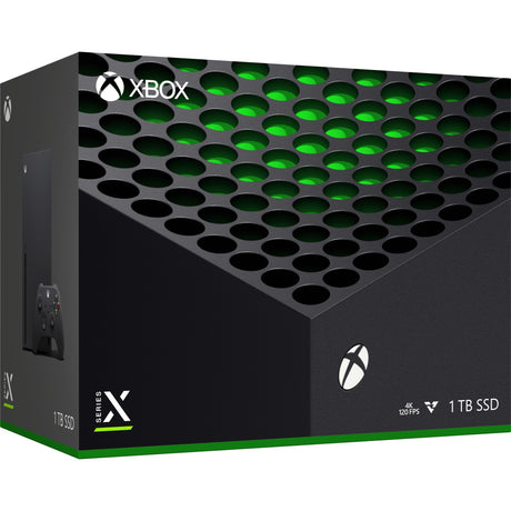 Microsoft xbox series x game console (zwart, 1 tb)