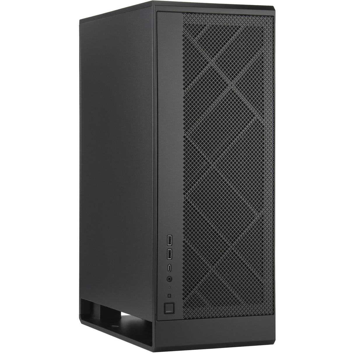 Silverstone alta g1m midi tower behuizing (zwart | 2x usb-a | 1x usb-c)