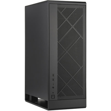 Silverstone alta g1m midi tower behuizing (zwart | 2x usb-a | 1x usb-c)