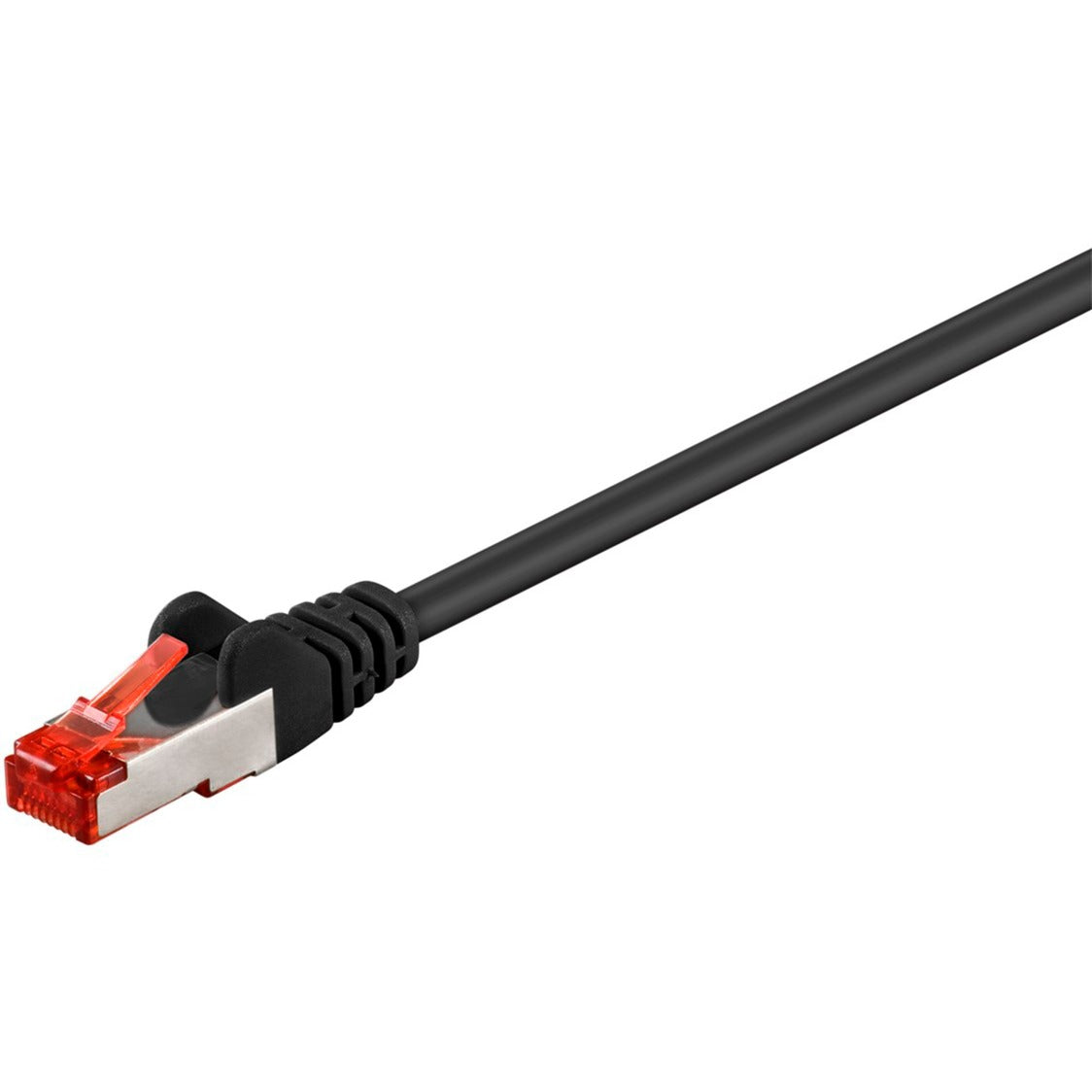 Goobay cat 6 patch kabel, s ftp (pimf) 3 meter (zwart)