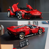 Lego technic ferrari daytona sp3 raceauto collectible voor volwassenen - 42143