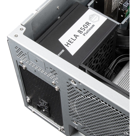 Silverstone rm52 server behuizing (zwart | 2x usb-a | 1x usb-c)