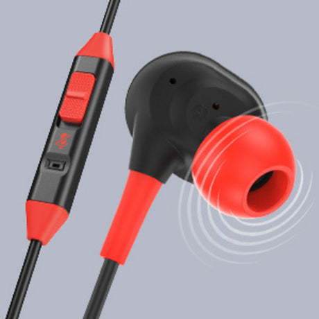 Powera bedrade oordopjes voor nintendo switch 2 in-ear (zwart rood, nintendo switch 2, nintendo switch, nintendo switch - oled model, nintendo switch lite)
