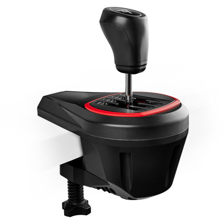 Thrustmaster th8s add-on gaming shifter (zwart rood, pc, playstation 4, playstation 5, xbox series x|s, xbox one)