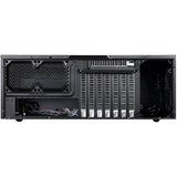 Silverstone sst-gd09b htpc behuizing (zwart | 2x usb-a)