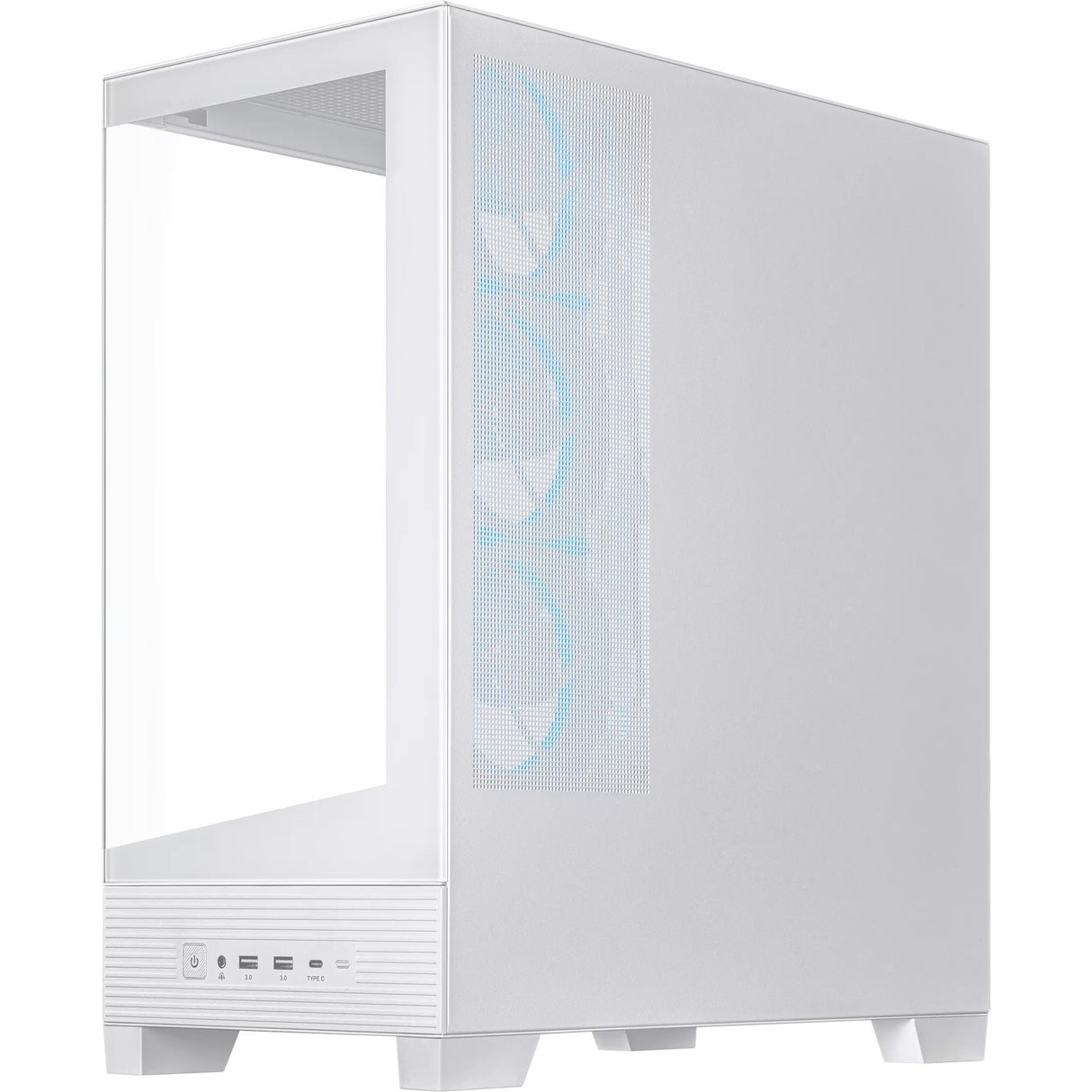 Asus a31 plus midi tower behuizing (wit | 2x usb-a | 2x usb-c | tempered glass)