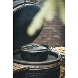 The windmill dutch oven 6 qt zonder pootjes kookpan (zwart, ø 31,5 cm | 5.9 liter)
