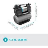 Gardena hydrofoorpomp 5600 silentcomfort (grijs roestvrij staal, bluetooth)