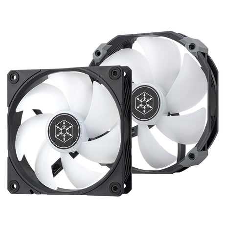 Silverstone sst-hyd140-argb cpu-koeler (4-pins pwm fan-connector, 4-1 pin argb (5v led))