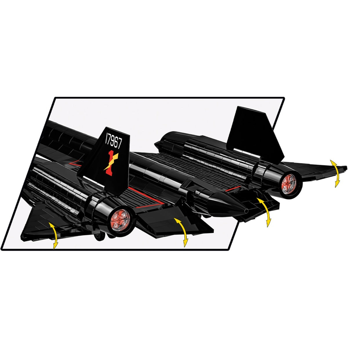 Cobi armed forces - lockheed sr-71 blackbird constructiespeelgoed (-5891)