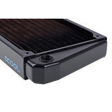 Alphacool nexxxos st30 x-flow 360mm radiator (zwart)