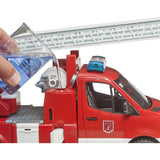 Bruder mb sprinter brandweerwagen met licht en geluid modelvoertuig (02673)