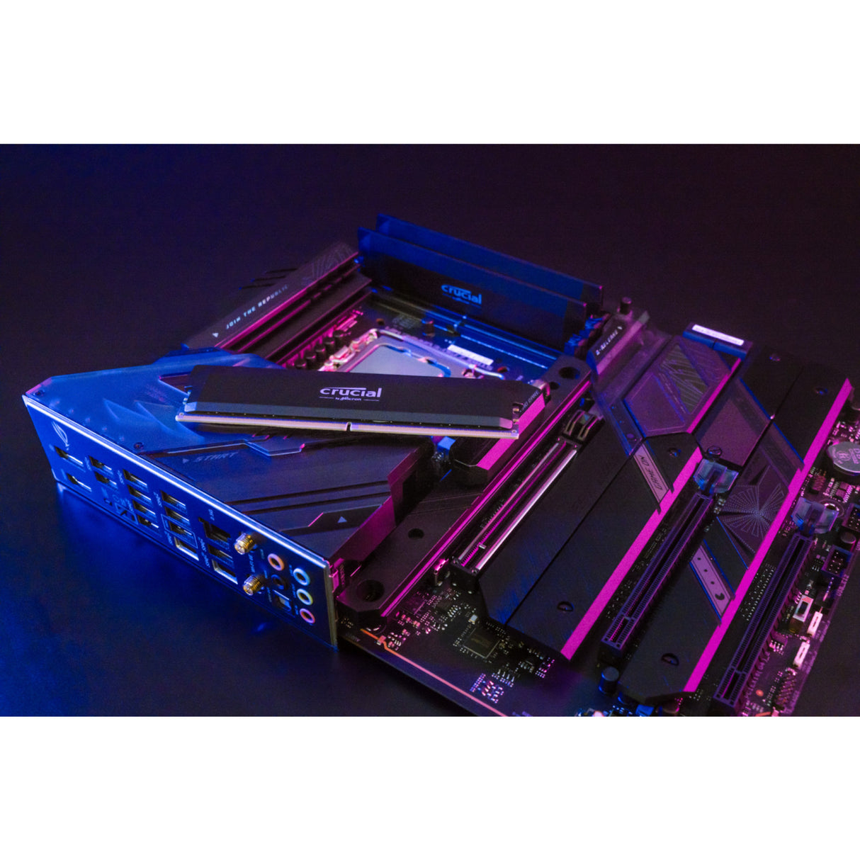 Crucial 64 gb ddr5-6000 (2x 32 gb) dual-kit werkgeheugen (zwart, cp2k32g60c40u5b, pro oc, xmp 3.0, expo)