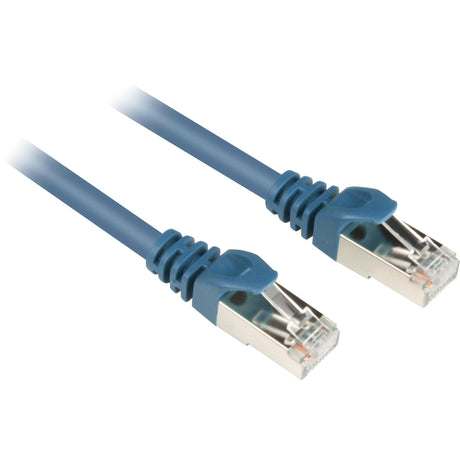 Sharkoon netwerkkabel sftp, rj-45 met cat.6 (blauw, 0,25 meter)
